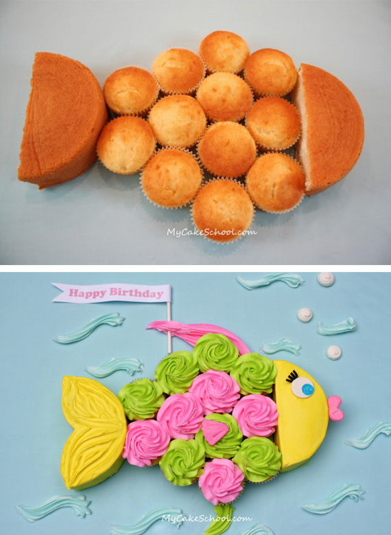 Cupcake fish