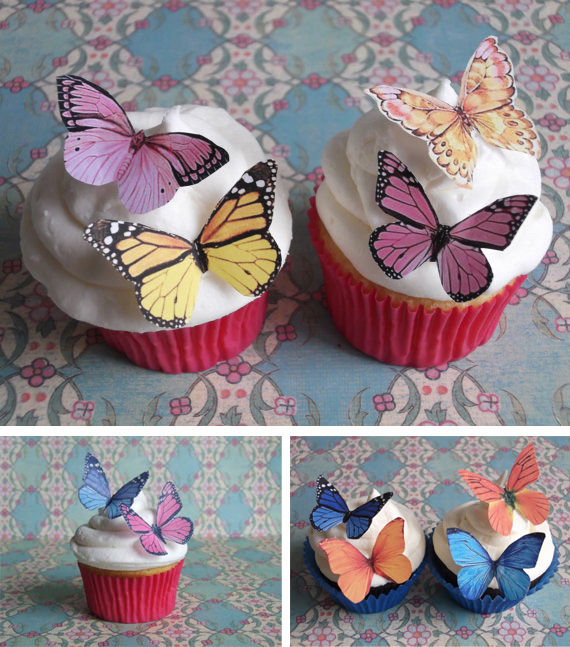 Edible butterflies