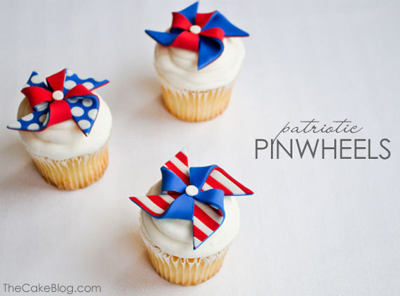 Patriotic pinwheels