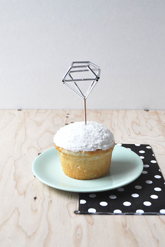 Miniature diamond toppers