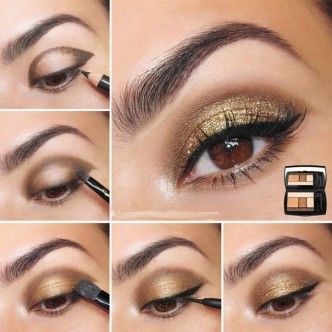 DIY Golden Makeup Magical View DIY Golden Makeup Magical View