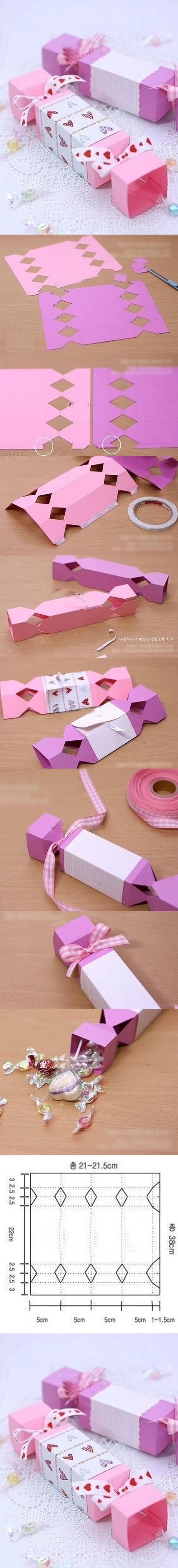 DIY Cute Candy Gift Box DIY Cute Candy Gift Box