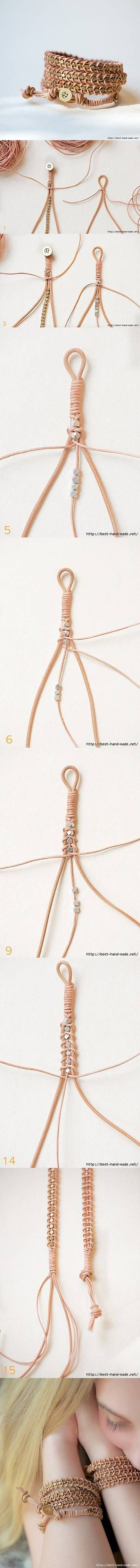 DIY Quick and Easy Braid Bracelet