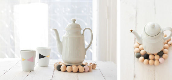 Teapot coaster