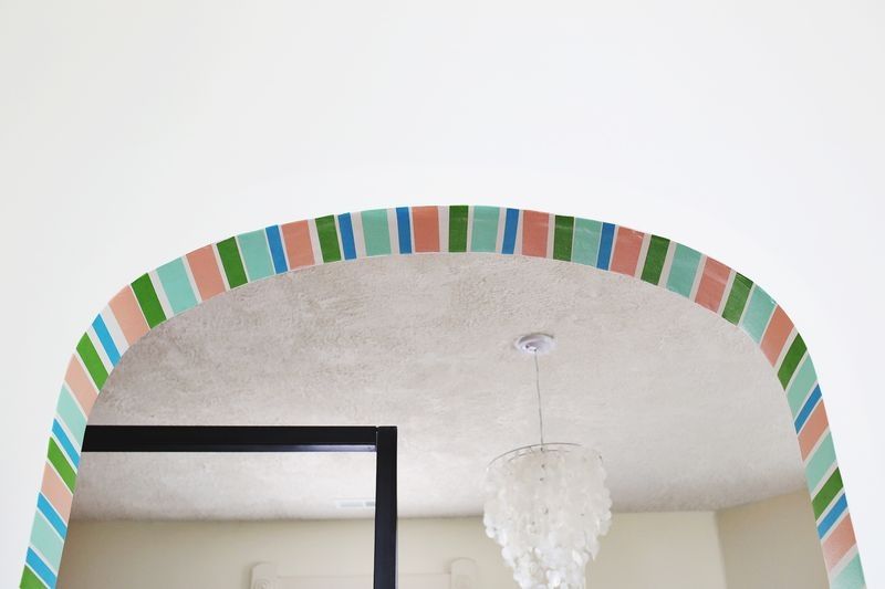 Washi tape doorway Washi tape doorway