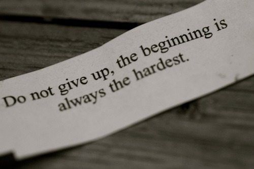Do not give up Do not give up