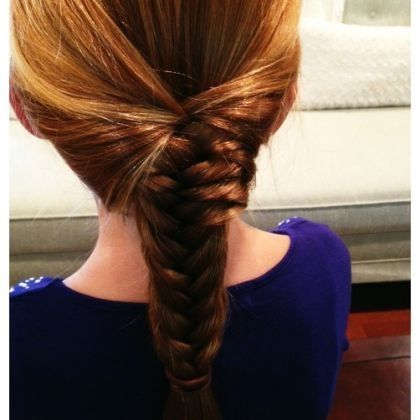 Fish tail braid