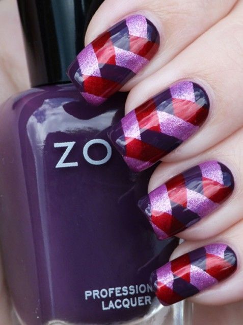 Braided beauty nails