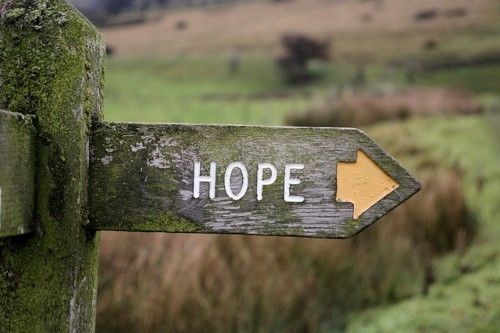 Hope is this way Hope is this way