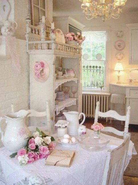 Shabby Chic Dining Area
