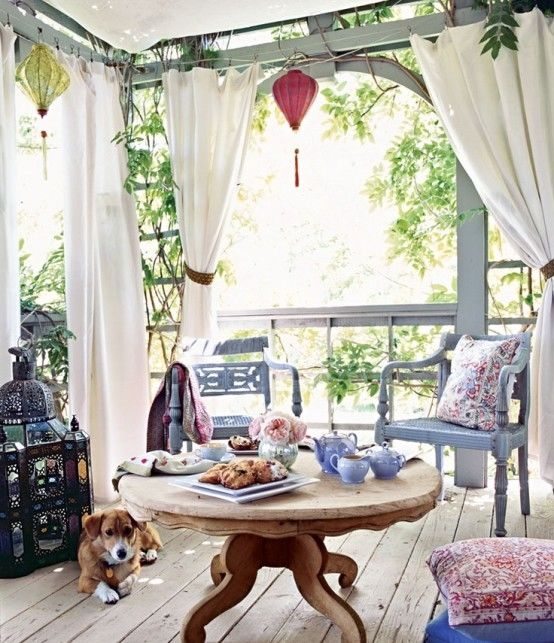 Simple Outdoor Sitting Area