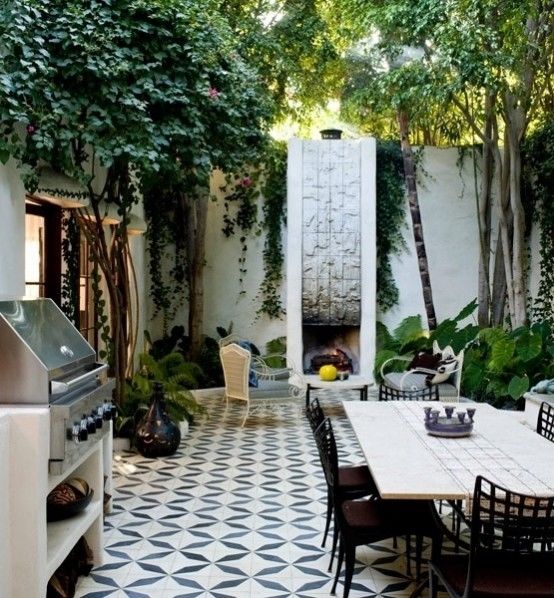 Stylish Outdoor Entertaining Area Stylish Outdoor Entertaining Area