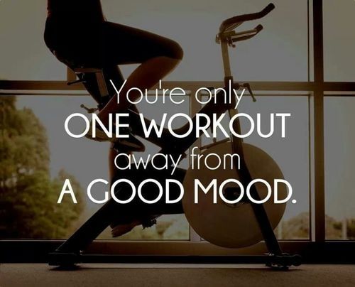 One workout away One workout away