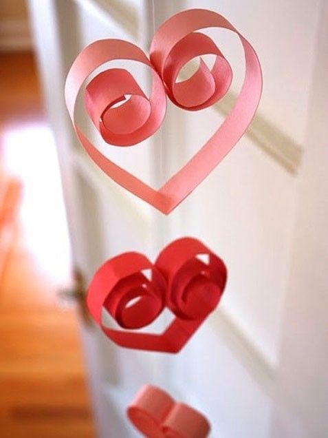 Hearts on a string Hearts on a string