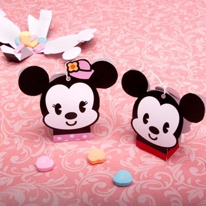 Mickey and minne cutie candy boxes