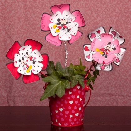 Mickey and minnie valentines day flowers Mickey and minnie valentines day flowers