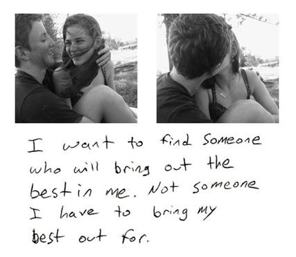 Bring my best out for