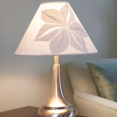 Artful lampshade