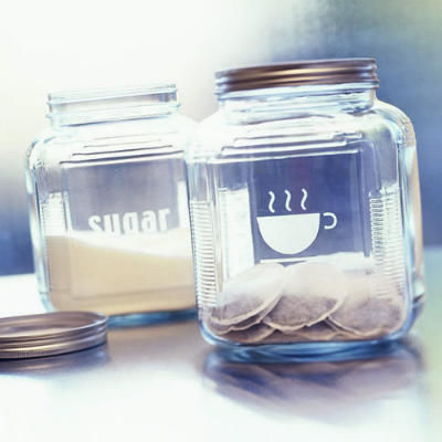 Etch glass