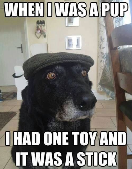 When I was a pup When I was a pup