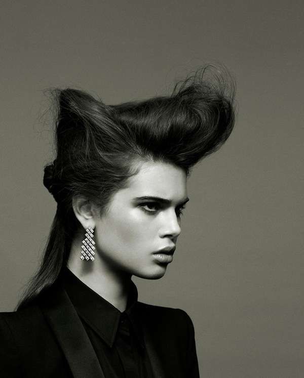 Structural hair focused photography Structural hair focused photography