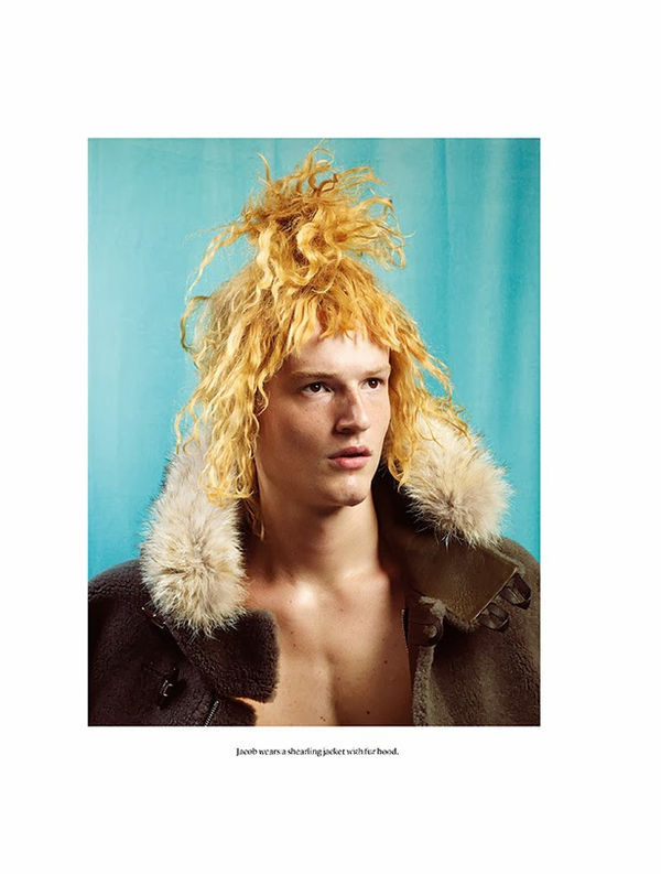 Eccentric hairstyle