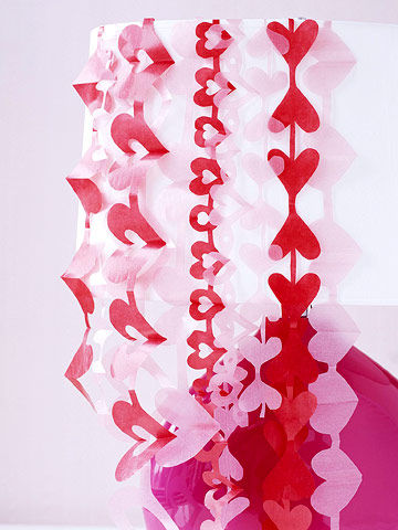 Cascading hearts