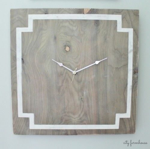 Greek key inspired wall clock Greek key inspired wall clock