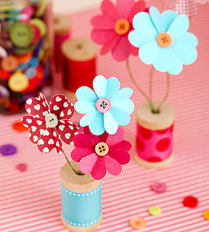 Paper blooms