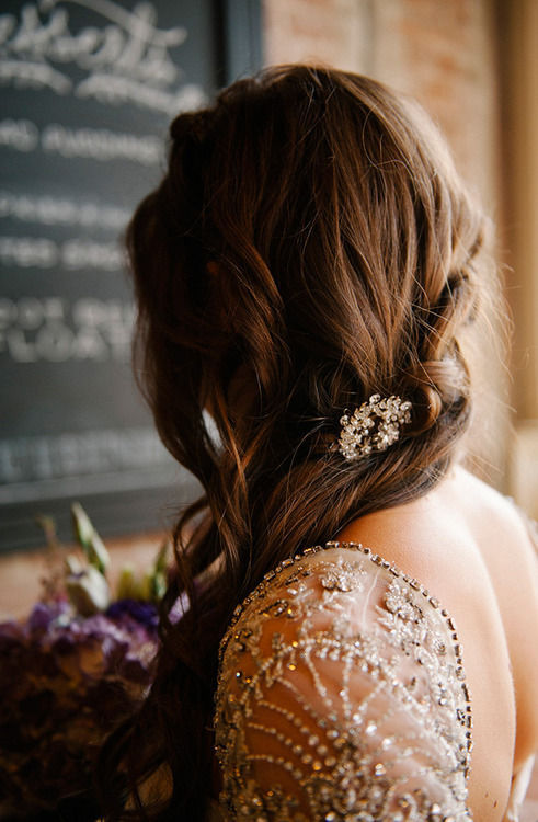 Flowing updo Flowing updo