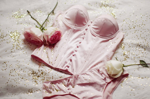 Sexy pink lingerie