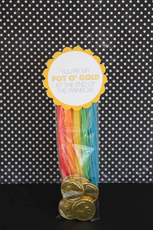 Pot of gold bag topper