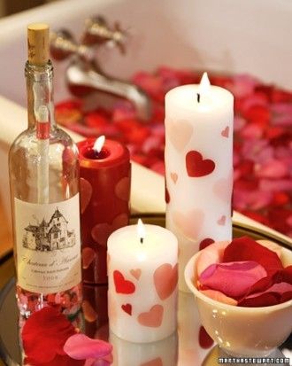 Romantic candles