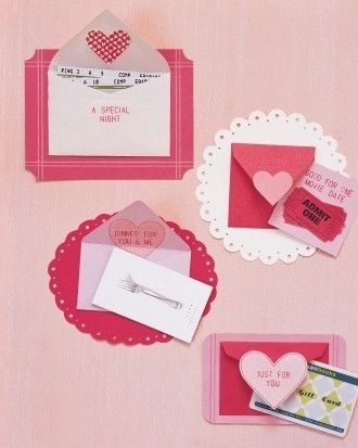 Embellished envelope cards