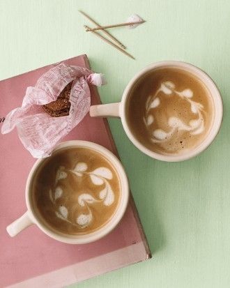Cappuccino heart foam Cappuccino heart foam