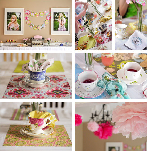 Vintage tea party
