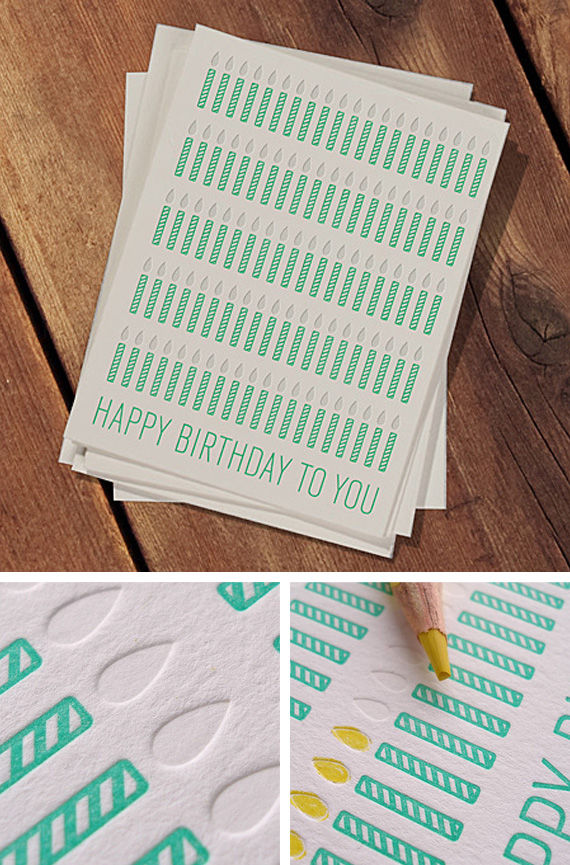 One birthday card for all ages One birthday card for all ages
