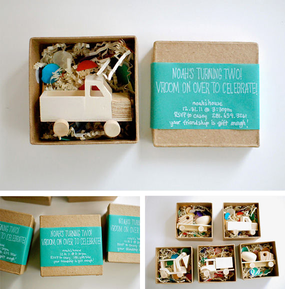 Truck invitations