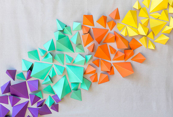 Geometric backdrop Geometric backdrop