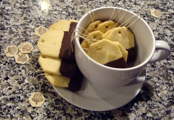 Teabag cookies