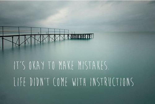 It's ok to make mistakes It's ok to make mistakes