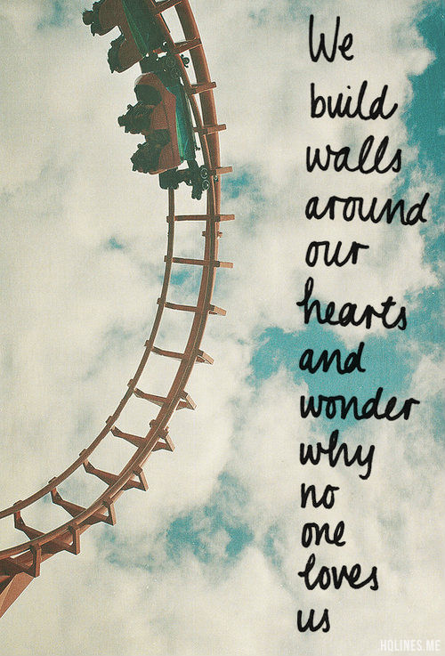 Walls around our hearts
