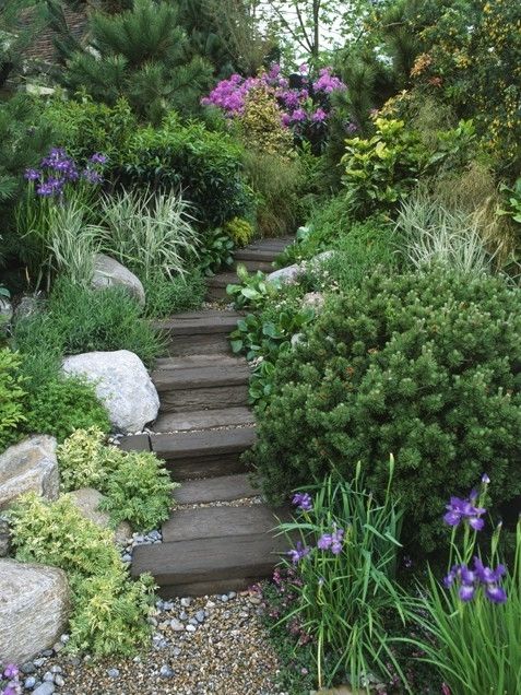 Stair garden