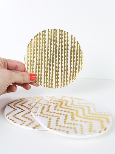 Waterproof paper coasters Waterproof paper coasters