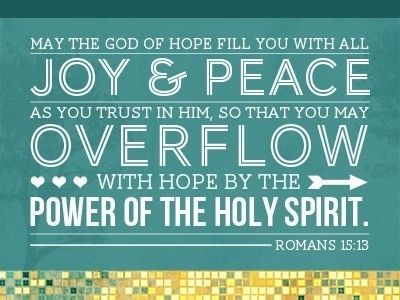 Joy and peace Joy and peace