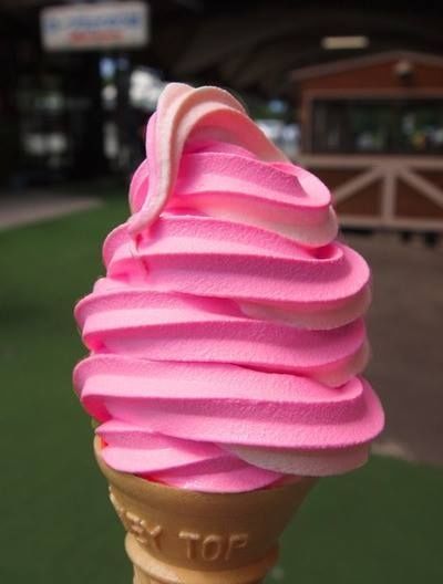 Strawberry ice cream