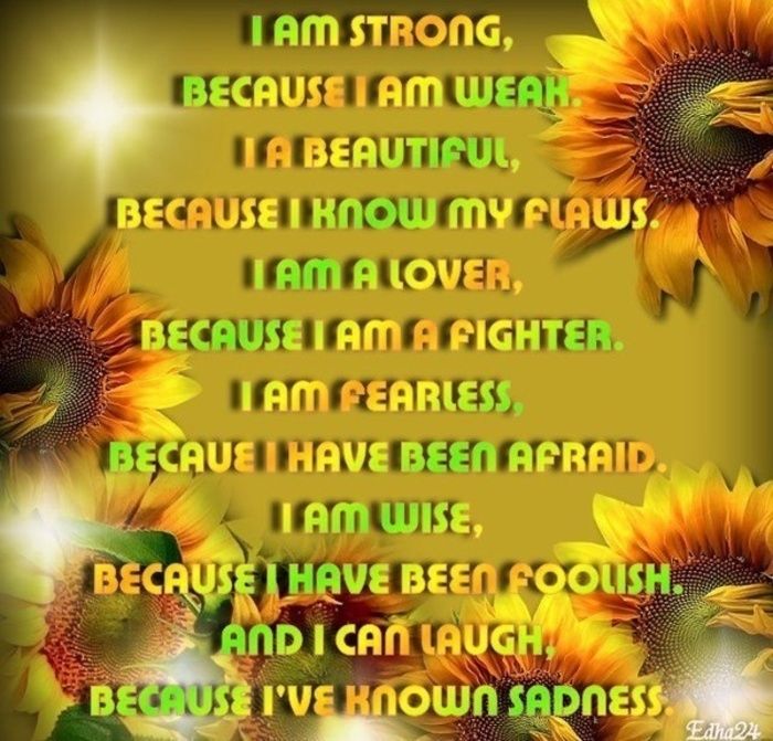 I am strong I am strong