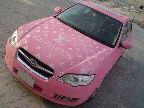 Louis Vuitton Pink Car Louis Vuitton Pink Car