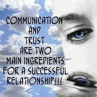 communication and trust