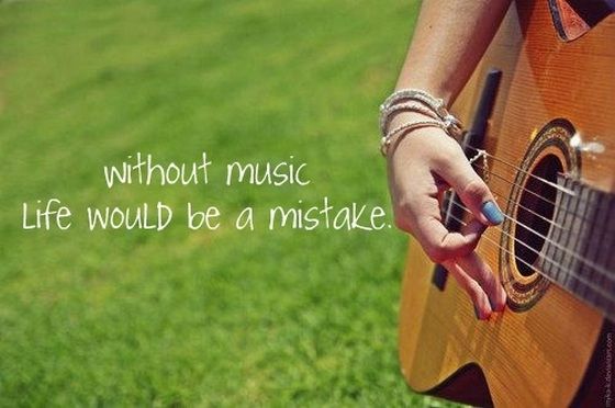 Without music